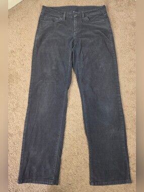 Patagonia Organic Cotton Corduroy Pants in Dark Gray